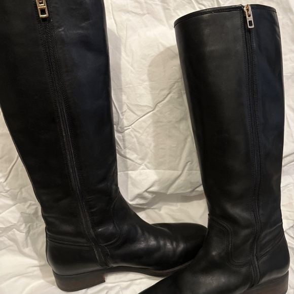 Coach Black Riding Boots - Picture 5 of 6